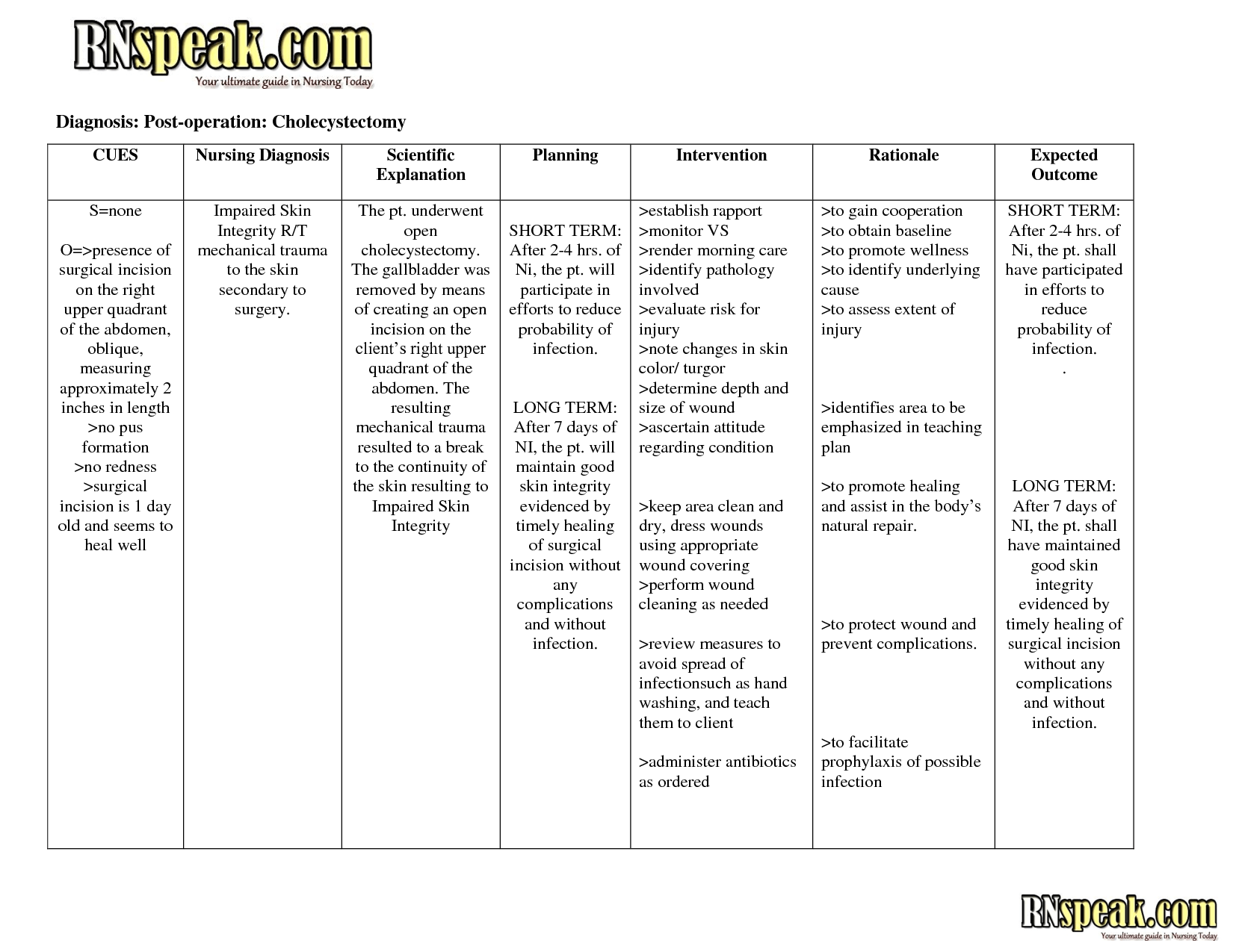 Nanda Nursing Diagnosis For Renal Failure